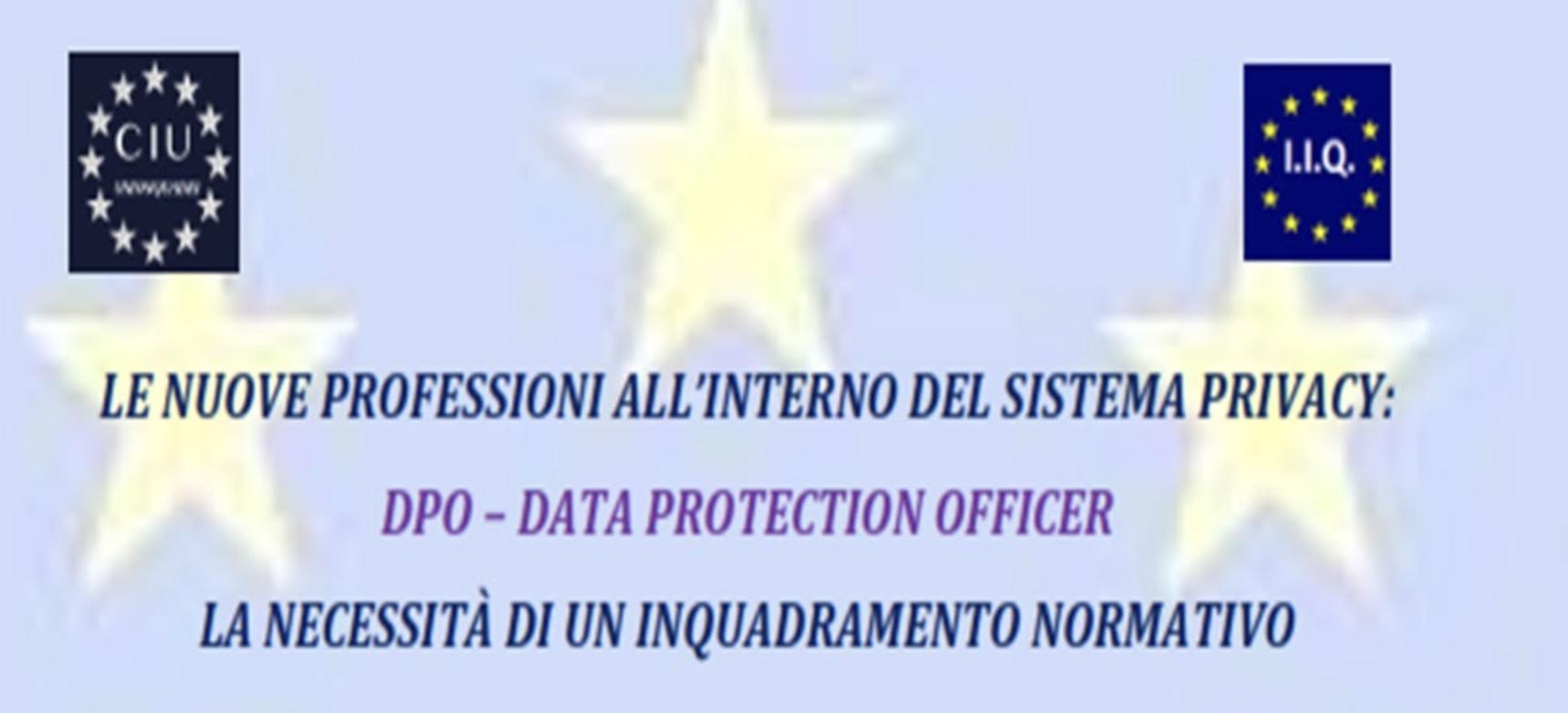 Le nuove professioni all'interno del sistema privacy: DPO - Data Protection Officer